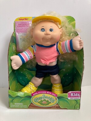 NIB Cabbage Patch Kids Doll Blonde Hair ''Willow Eloise'' Adoption Papers 14''