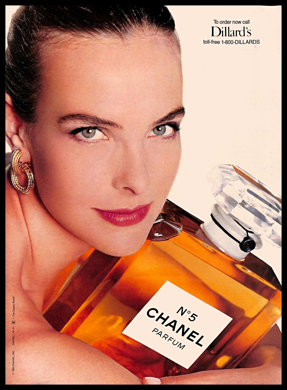 1993 Chanel No 5 Perfume Vintage PRINT AD Fragrance Scent Cologne Classic  Bottle | eBay