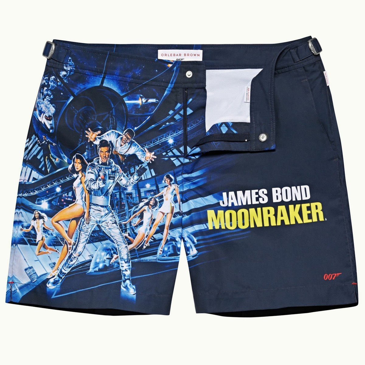 James Bond Orlebar Brown BULLDOG 007 Moonraker Mid Length