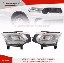 For 2021-2023 Dodge Durango  Headlights Right & Left 68433780AE + 68433781AE