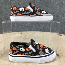 Tommy Bahama Shoes Child 5 Halloween Slip On Loafer Sneaker Black Fabric Comfort