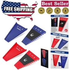 Durable 12-Piece Wrench Holder Set - Magnetic Tool Tray for Easy Access