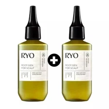 Ryo Rootgen Vegan Scalp Essence 80ml x 2 Hair Loss Care Korean Herbal Treatment