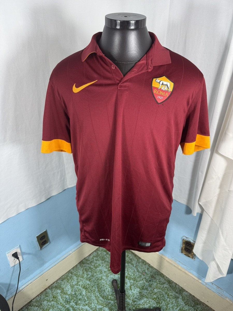 AS Roma 2014/15 Home Football Shirt Jersey Adult Large NWT 635811