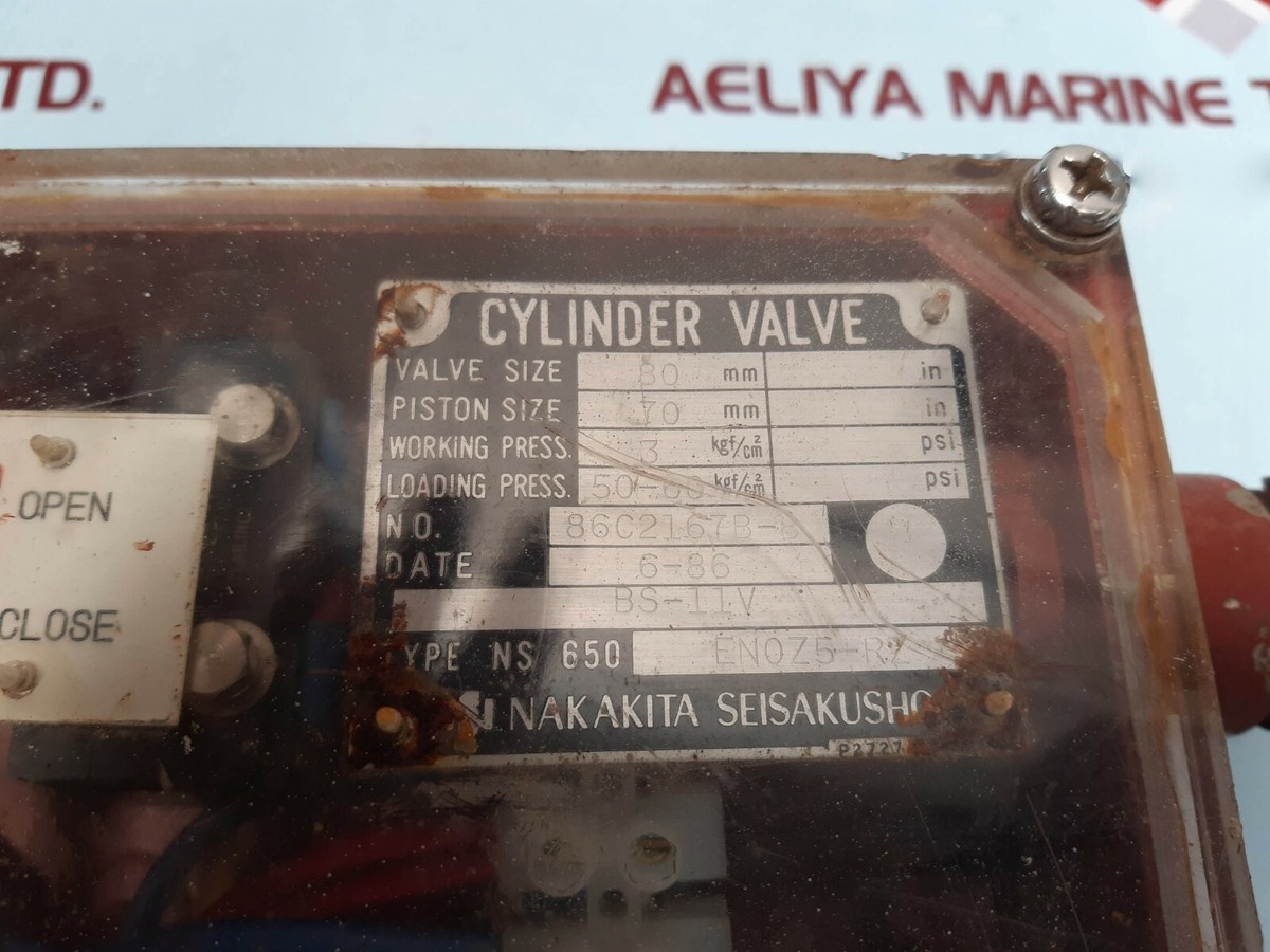 NAKAKITA EN0Z5-RZ BS-11V Cylinder Valve | eBay