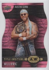 2022 Upper Deck Allure AEW Title Ambitions Pink 78/100 Austin Gunn #TA-28 gy2
