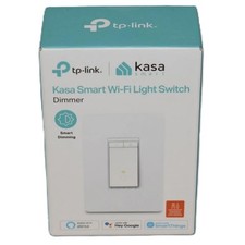 TP-Link Kasa Smart Wi-Fi Light Switch Dimmer Model HS220 US White