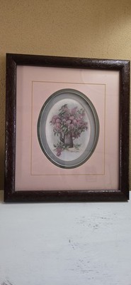 Teresa Pennington  Print With Lavender Flowers In A Watering Can