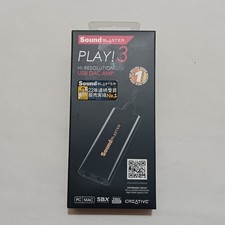 Creative Labs Sound Blaster Play 3 SB1730 External USB Audio Adapter for Win...
