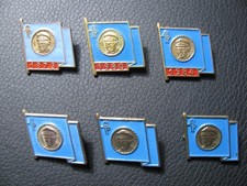 5) Zbiór odznak NRD - "Pionierorganisation Ernst Thälmann" / 6 sztuk