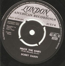 Bobby Darin - Mack The Knife (7", Single, 4-P)