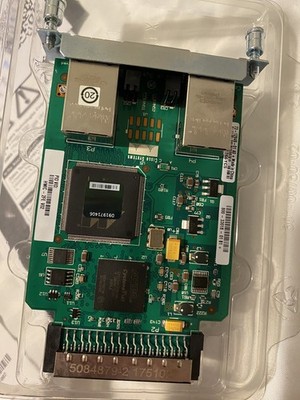 Cisco HWIC-2FE 2 Port Fast Ethernet High-Speed WAN Interface Card