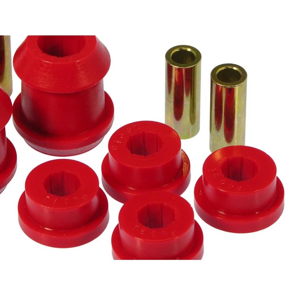 Bujes de brazo de control delanteros inferiores rojos Prothane para Honda Civic del Sol 1993-1995 Foto 2 de 4