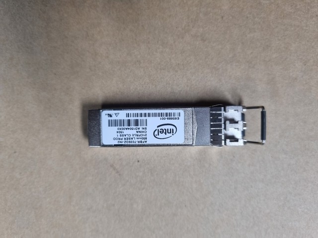 INTEL E65689-001 E10GSFPSR FTLX8571D3BCV-IT SFP+ SR 10G Transceiver