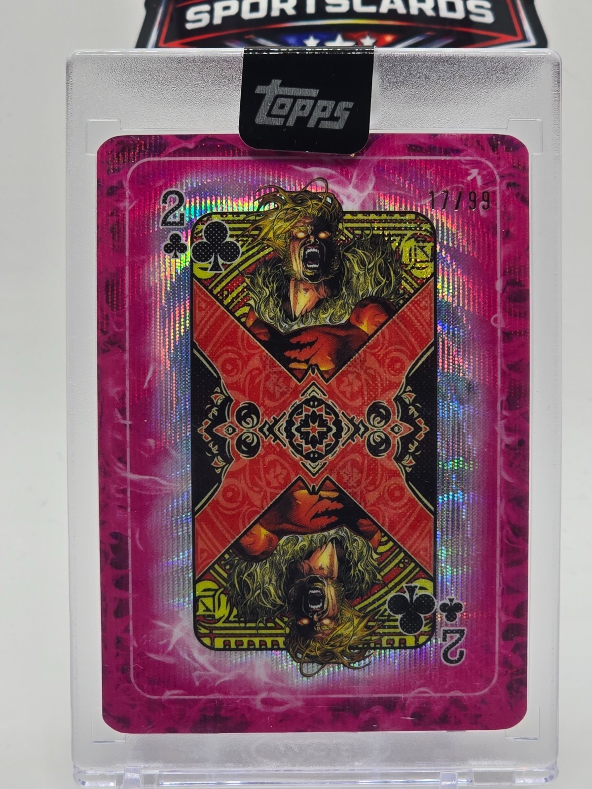Wolverine Ace Clubs #C-A Marvel 2025 Topps Mint Gambit's Deck trading card — raw and PSA graded price guide