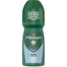 Mitchum Antiperspirant Deodorant Roll On for Men 48 Hr Protection 3.4 oz