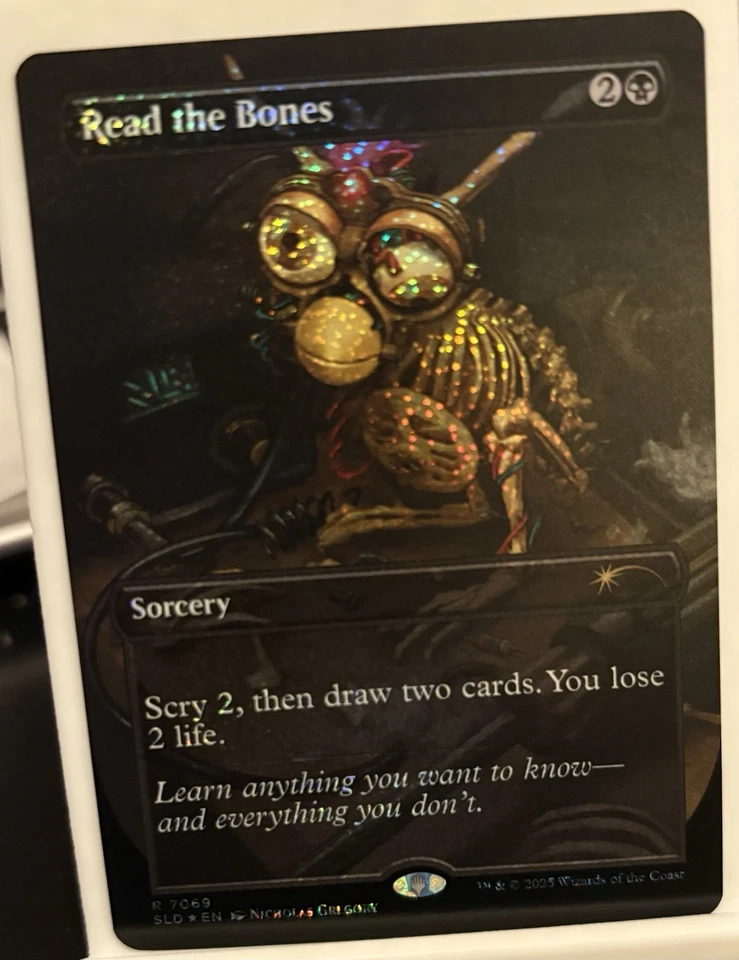 🌟 Read the Bones (CONFETTI 🎉 Foil) Furby The Oddbodies SL MTG 🌟 - Image 2 of 3