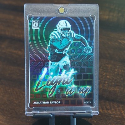 Panini 2022 Donruss Optic Light It Up Jonathan Taylor Colts #LU-9 22/25