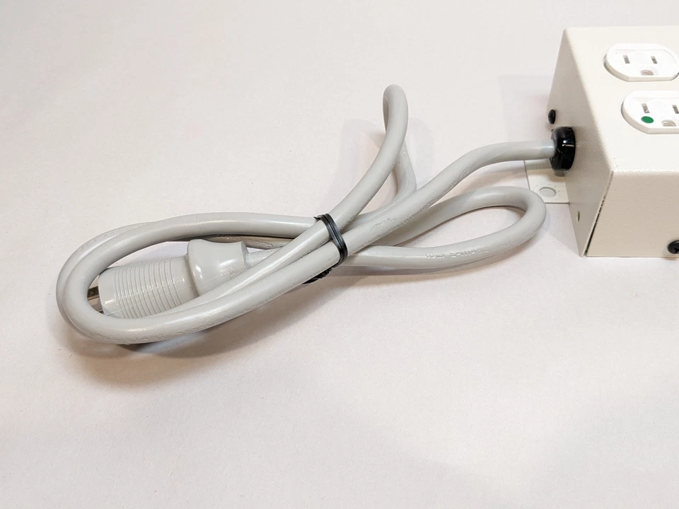 4 Hubbell Hospital Grade 8-Outlet Power Strip GFCI 15A Kord King 4ft 14AWG SJTOW - Image 4 of 4