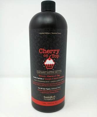 Tweak'd By Nature Cherry On Top Volume Conditioner 33.8 oz Sealed New