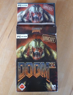 Doom 3 - PC DVD-ROM Spiel   Big Box in Originalverpackung (OVP) - funktionsfähig