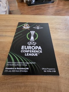 CRUSADERS V ROSENBORG BK 27/07/23 UEFA CONFERENCE LEAGUE