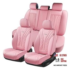 Car Seat Covers Full Set Automotive Front And Rear Seat Covers Fullset Pink