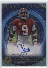 2022-23 Bowman Inception University Blue Foil 72/99 Jordan Battle Auto 1kl6