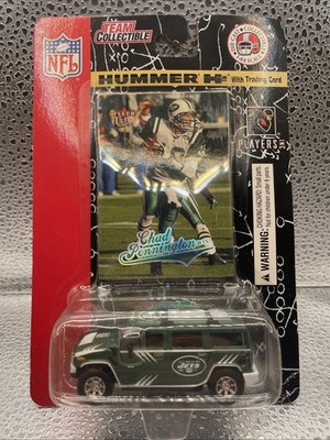 2004 Fleer NFL Hummer H2 Chad Pennington New York Jets 1:64 Diecast Car Sealed
