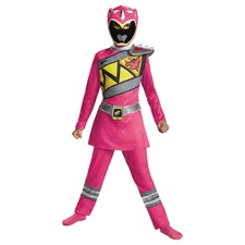 Girl's Pink Ranger Dino Charge Costume - Disguise