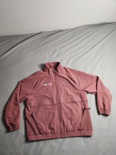 FIGS Technical Collection Sydney Scrub Jacket Womens Size Large Rose Pink NEW