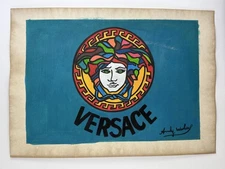 Andy Warhol COA Art Painting Original Drawing Vintage Paper Signed