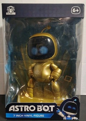 Astro Bot - Gold Vinyl Figure 7-Inch by CultureFly   Limited Edition 