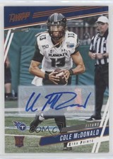 2020 Panini Prestige Xtra Points Orange Signatures 23/25 Cole McDonald Auto 0m4q
