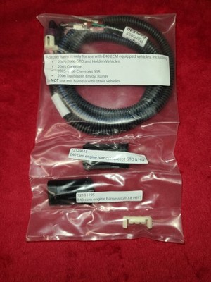 *NEW* 2005-2006 Chevy LS Whipple Supercharger  E40 ECM Adapter Harness Kit