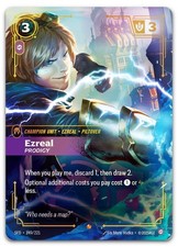Ezreal, Prodigy #149/221 (Foil) (NM) Spiritforged SFD Riftbound — live eBay listing