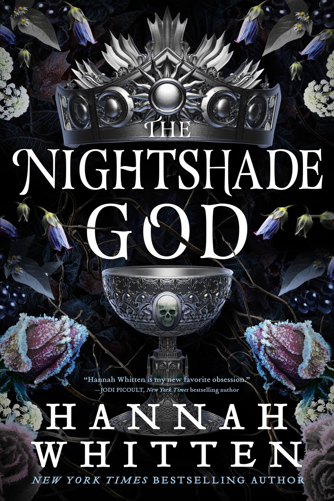 The Nightshade God by Hannah Whitten (Hardback Book) - Image 2