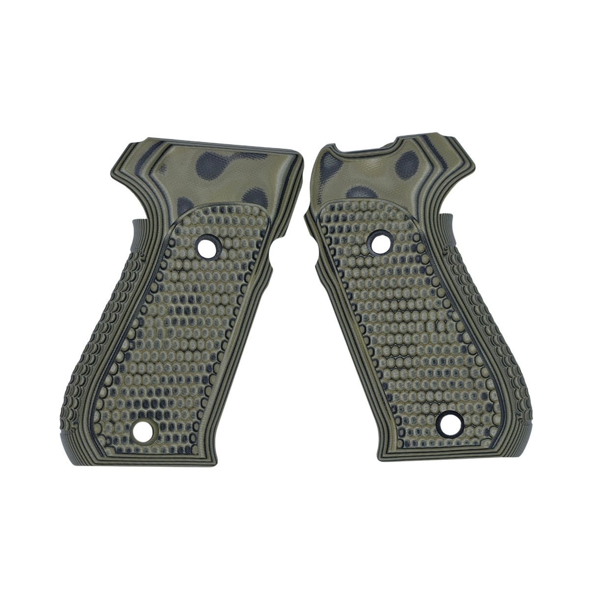 Hogue #20138 Piranha G10 Grips SIG P220, G-Mascus Green w/ CHOICE