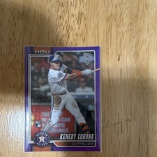 Topps Kenedy Corona Houston Astros 2024 Series One Purple Rookie /250