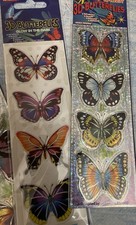 BUTTERFLY Sticker Sheet Scrapbook Planner Craft Stickers