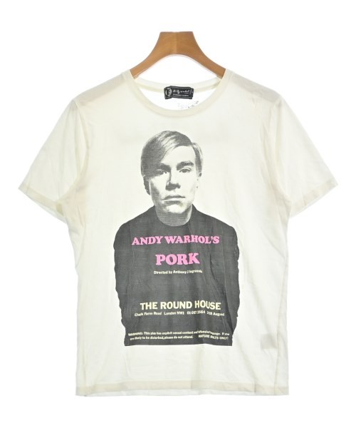 Andy Warhol BY HYSTERIC GLAMOUR T-shirts/Cut & Sewns White M