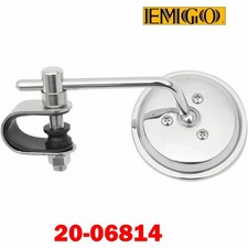 Emgo 3in. Chrome Stamped Mirror - Clamp Style...