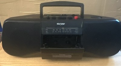 1997 SONY CFS-B15 AM/FM CASSETTE TAPE PORTABLE STEREO FULLY WORKING CLEAN MINTY