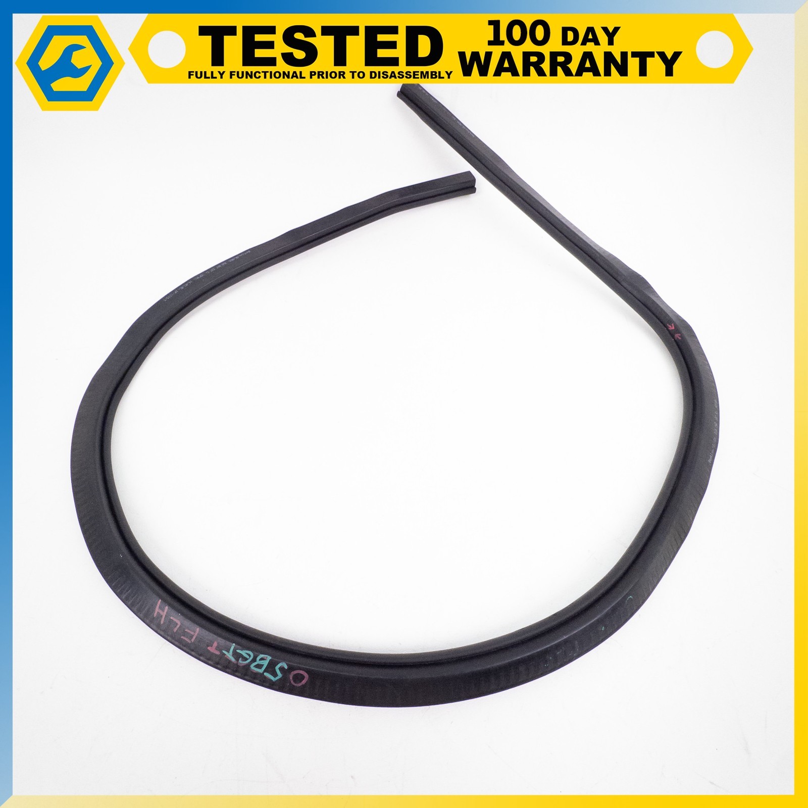 03-10 BENTLEY CONTINENTAL GT LEFT OR RIGHT SIDE LOWER DOOR SEAL RUBBER OEM