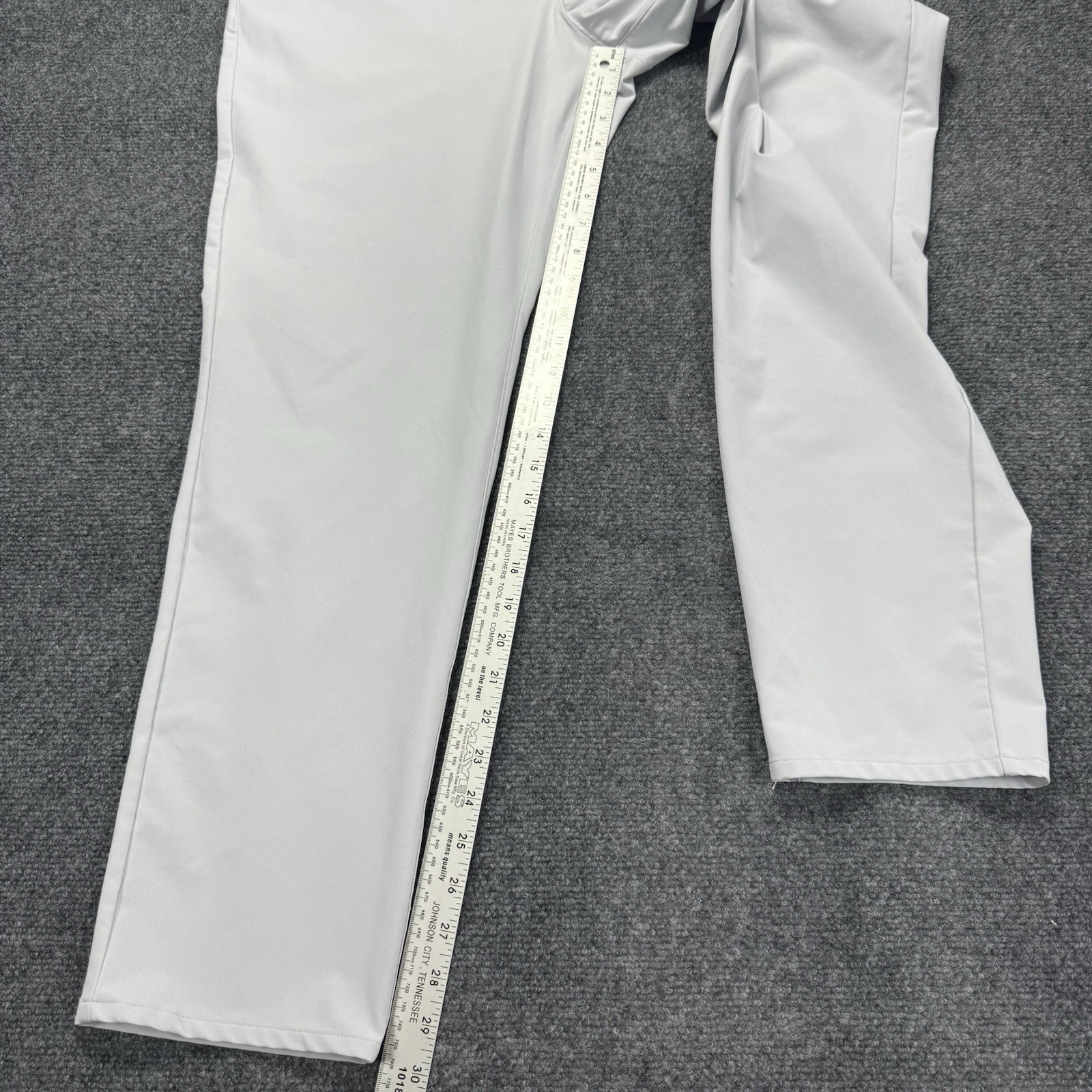 Under Armour Pants Mens 36x30 White UA Drive Performance Golf Stretch 5 Pocket