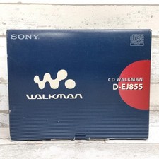 Sony CD Walkman D-EJ855 Portable CD Player Blue