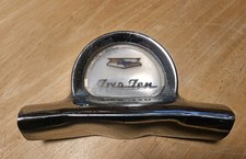 1957 Chevrolet 210 Steering Wheel Center Horn Button Gm Oem