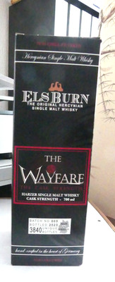 ELSBURN Single Malt Whisky,Cask Strength,Ltd. 3840,Batch 003,Hercynian Distg.