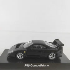 KYOSHO 1:64 Ferrari Minicar Collection IV Ferrari F40 Competizione Matte Black