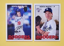 2016 Topps Heritage #701 Kenta Maeda Action & Base RC SP - Los Angeles Dodgers